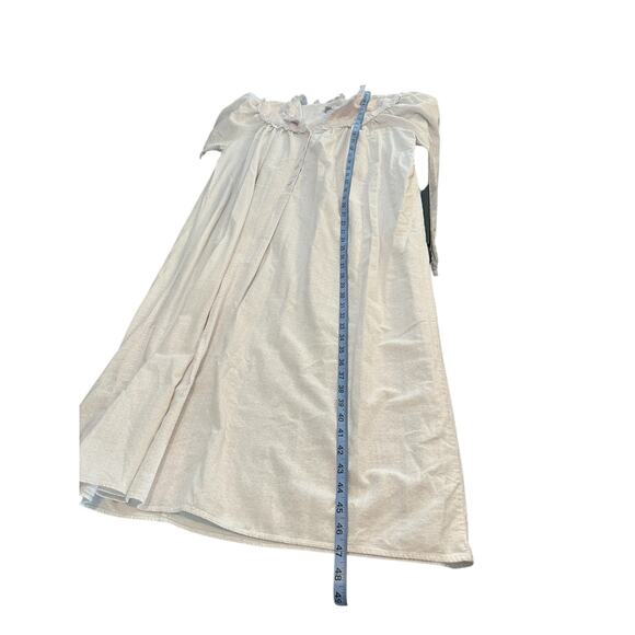 Lanz of Salzburg Pink Dainty Coquette Lounge Cotton Flannel Nightgown Size Large - Picture 13 of 13